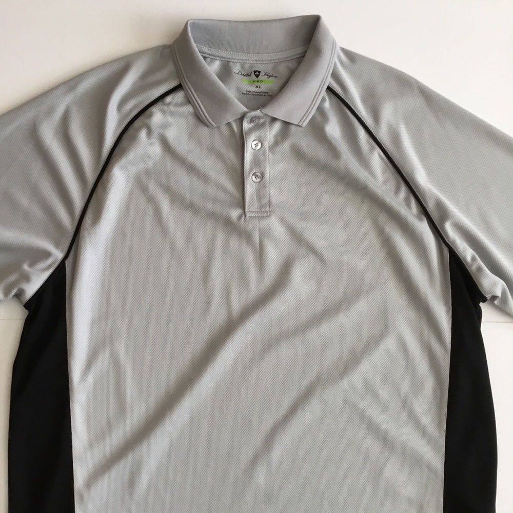 David Taylor Pro Mens Shirt Golf Polo Size XL